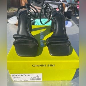 Gianni Bini heels. Never worn, as they were too small and not returnable.